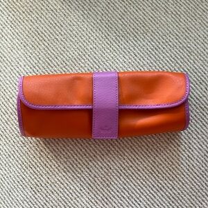 NWOT Baekgaard leather jewel travel case